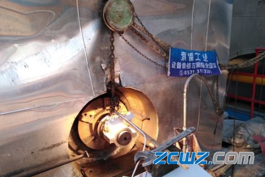 风机轴承位磨损修复步骤及方法